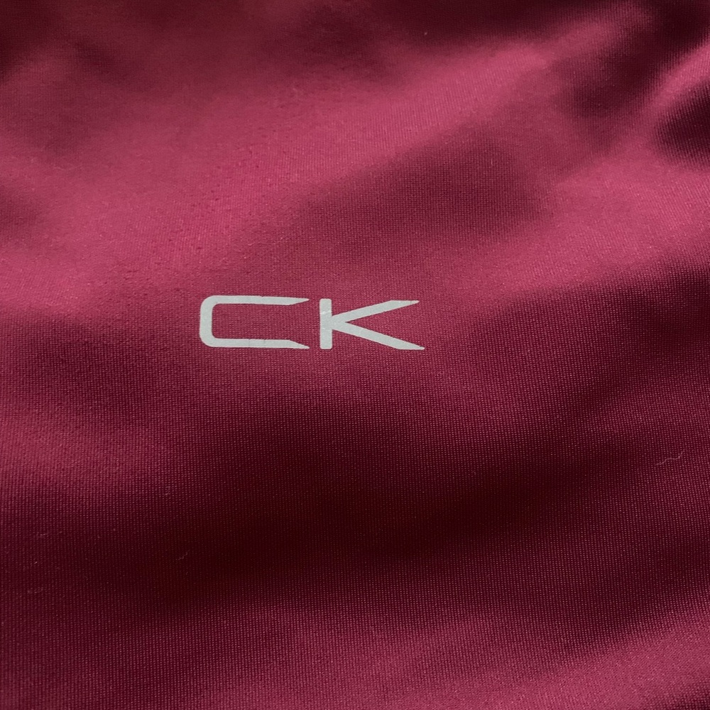 Calvin Klein Burgundy Pullover - image 7